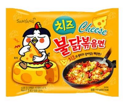 [三養] チーズブルダック炒め麺 140g 40個入  1BOX