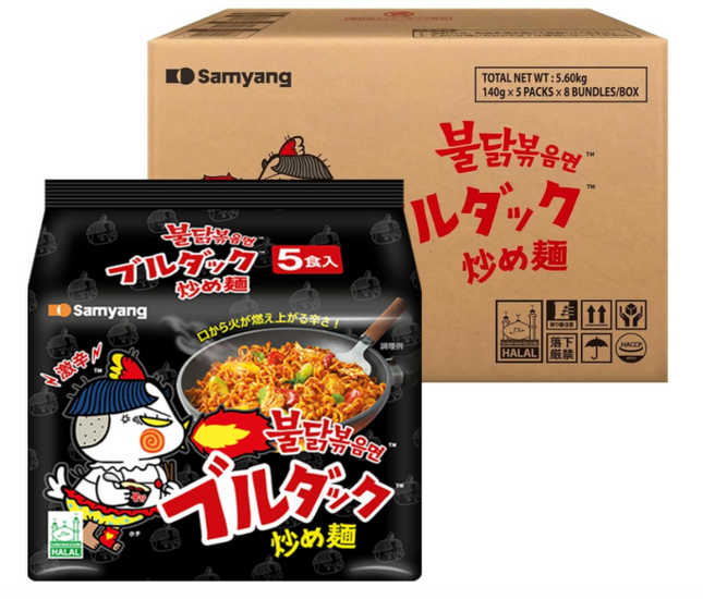 [三養] ブルダック炒め麺 140g 40個入 1BOX