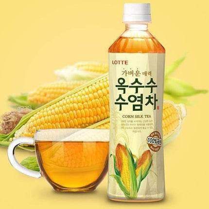 【ロッテ】トウモロコシひげ茶 500ml×24本
