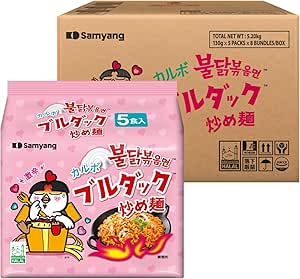 [三養] カルボブルダック炒め麺 130g 40個入  1BOX