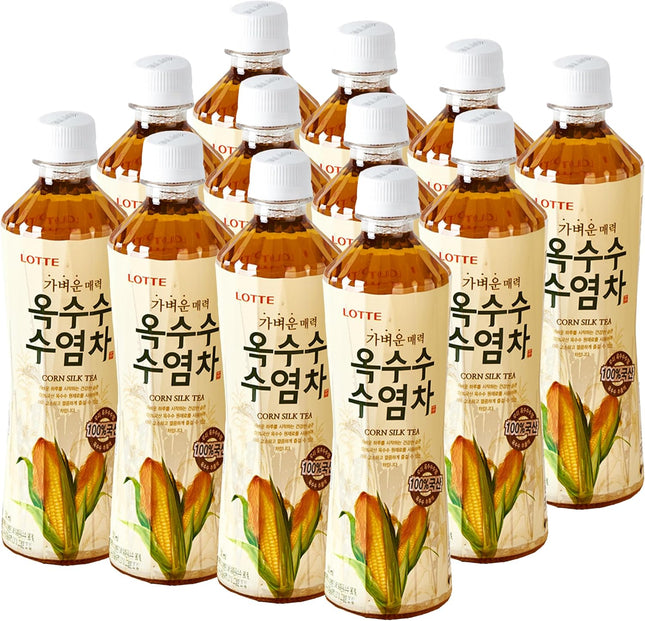【ロッテ】トウモロコシひげ茶 500ml×24本