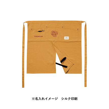F.O.B COOPオーガニックコットンワークエプロン　ハーフ GJ