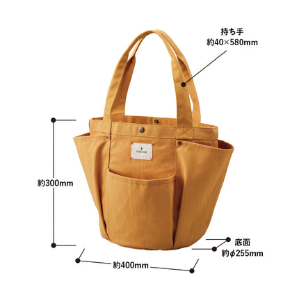 F.O.B COOPオーガニックコットンガーデニングバッグ GJ