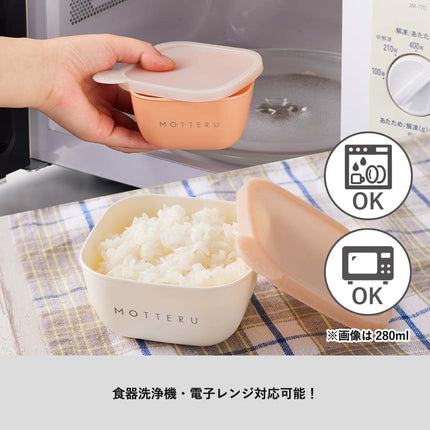 書いて消せるフードコンテナ280ml　2個セット GJ
