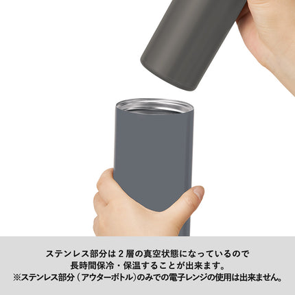 MOTTERU電子レンジが使えるサーモボトル GJ