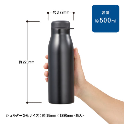 MOTTERUショルダーサーモステンレスボトルPLUS GJ