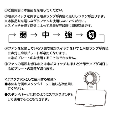 ポータブル＆スタンドファン GJ