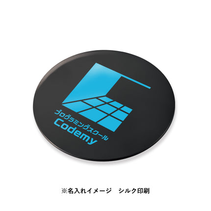 全面印刷できるワイヤレス充電器　ラウンド　10W GJ