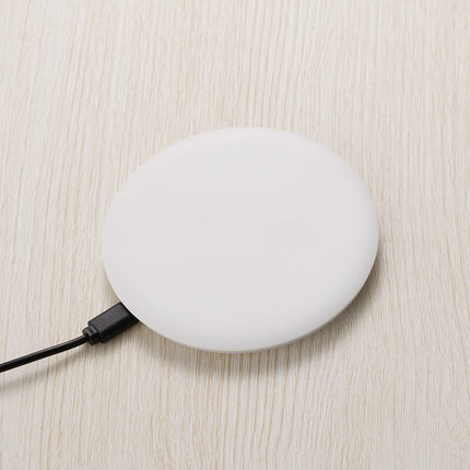 全面印刷できるワイヤレス充電器　ラウンド　10W GJ