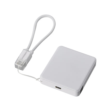 PD急速充電コードストラップ付モバイルチャージャー5000（全面印刷対応）GJ