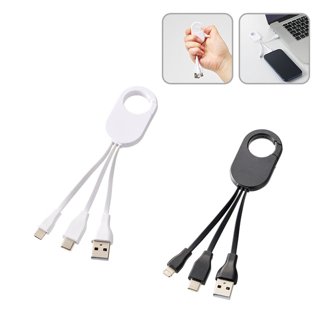 カラビナ3in1充電ケーブル GJ