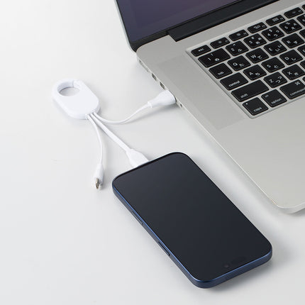 カラビナ3in1充電ケーブル GJ