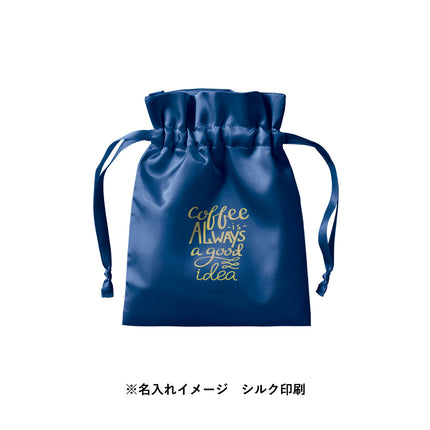 サテンフリル巾着（S）GJ