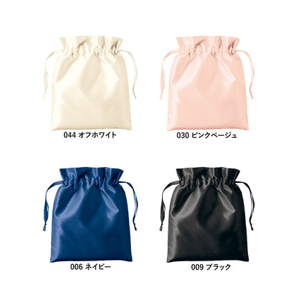 サテンフリル巾着（M）GJ