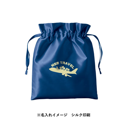 サテンフリル巾着（M）GJ