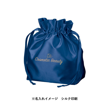 サテンフリルポーチ巾着 GJ