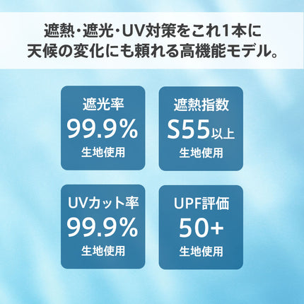 シルバーコーティング遮熱遮光折りたたみ傘 GJ