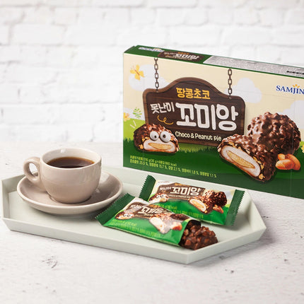 【SAMJIN】 餅チョコパイ(ピーナッツ) 6P